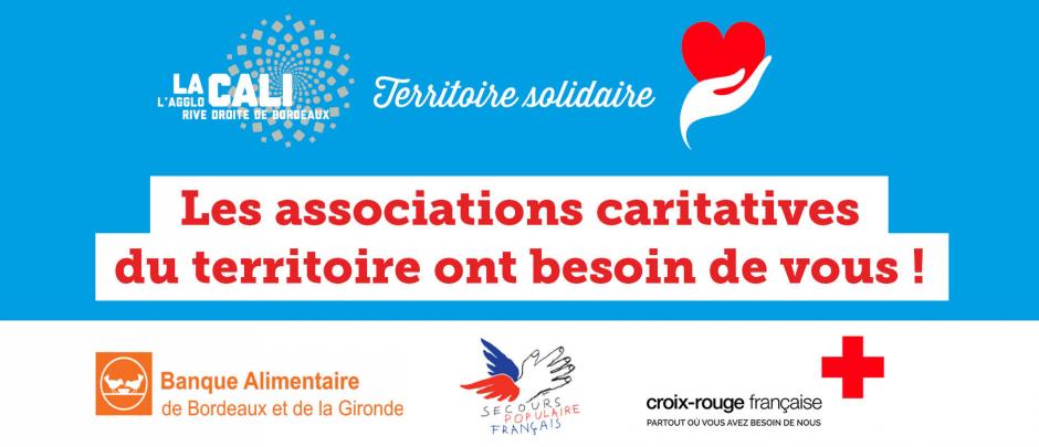 Les associations caritatives du territoire ont besoin de vous !