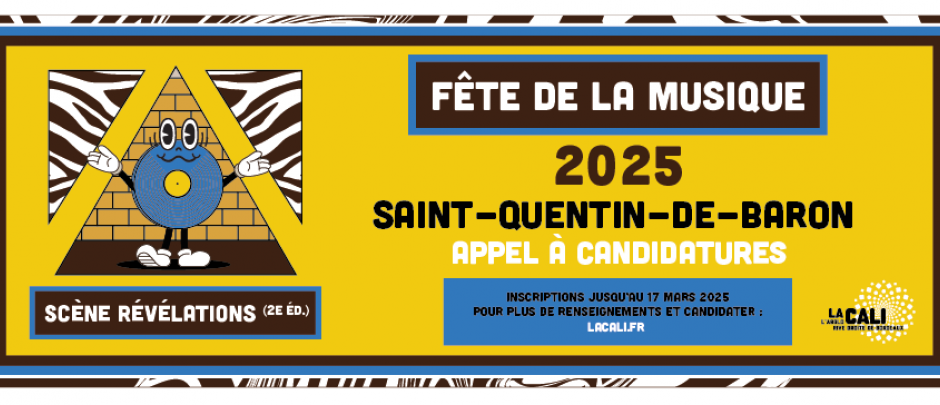 Appel à candidatures pour les artistes musiciens et groupes de musique du grand libournais